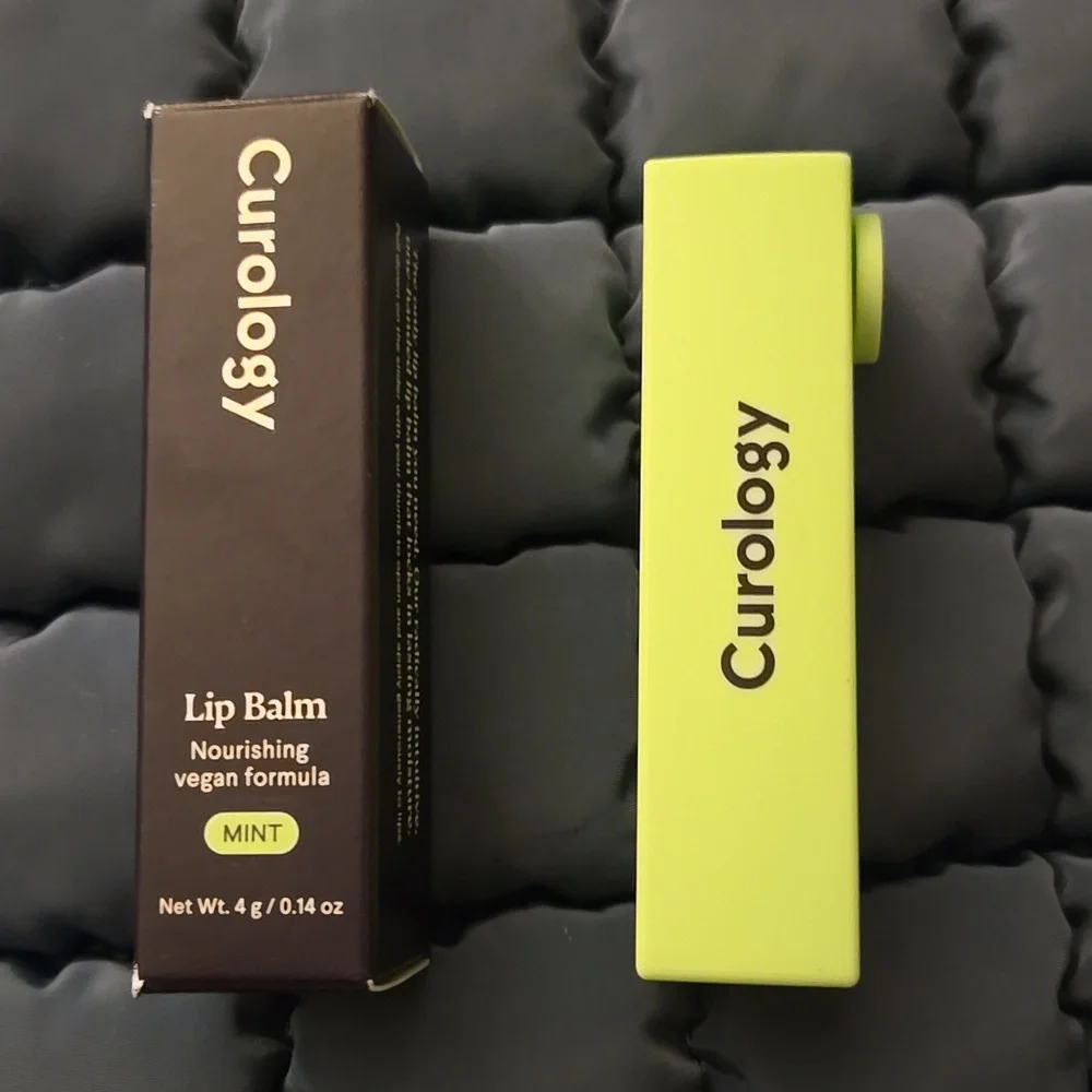 NIB Curology Lip Balm Nourishing Vegan Formula Mint